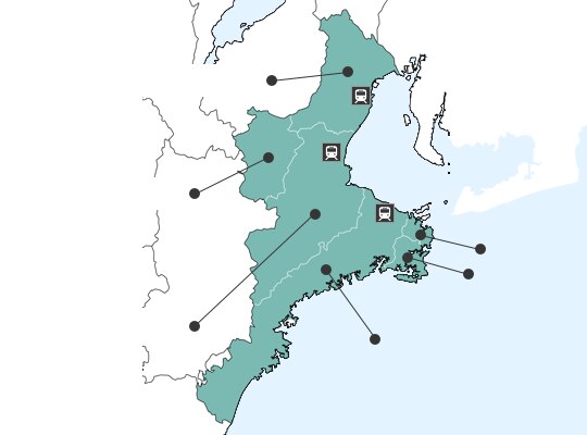 미에현の地図