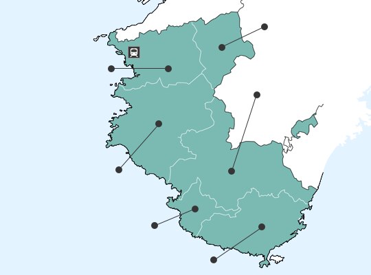 와카야마현の地図